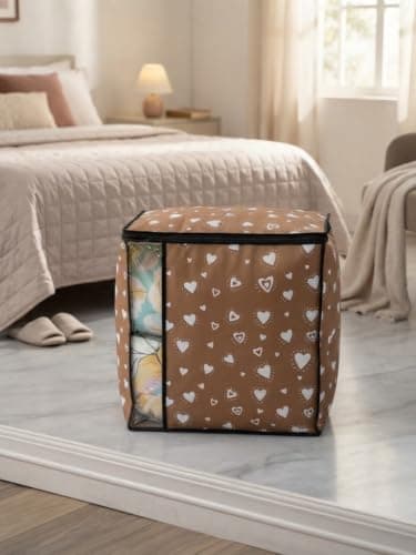 Super Jumbo Storage Bag for Blankets and Clothes Large Capacity Closet Organizer for Comforters Bedding Linens and Seasonal Clothing Storage Solution