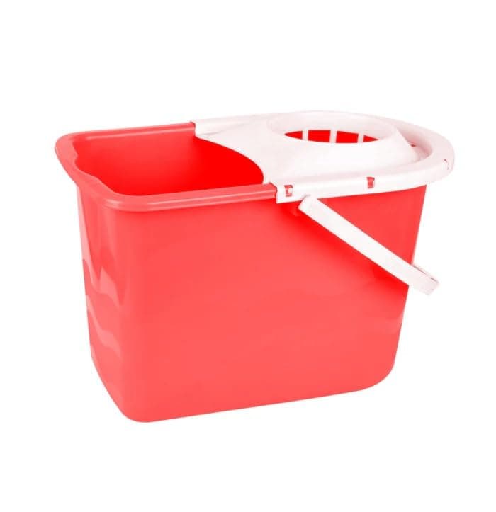 Red Oval Squeezer Bucket El Helal And silver Star