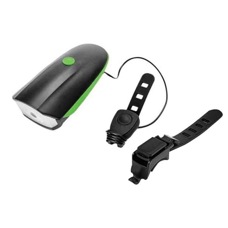 KaberTrade KaberTrade USB Rechargeable Bicycle Headlight with Multiple Sounds (USB Charging, Code:10069)