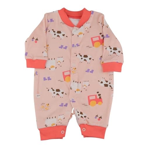 Elsayaad Girls Printed Sleepsuit Nightgown Sleepwear
