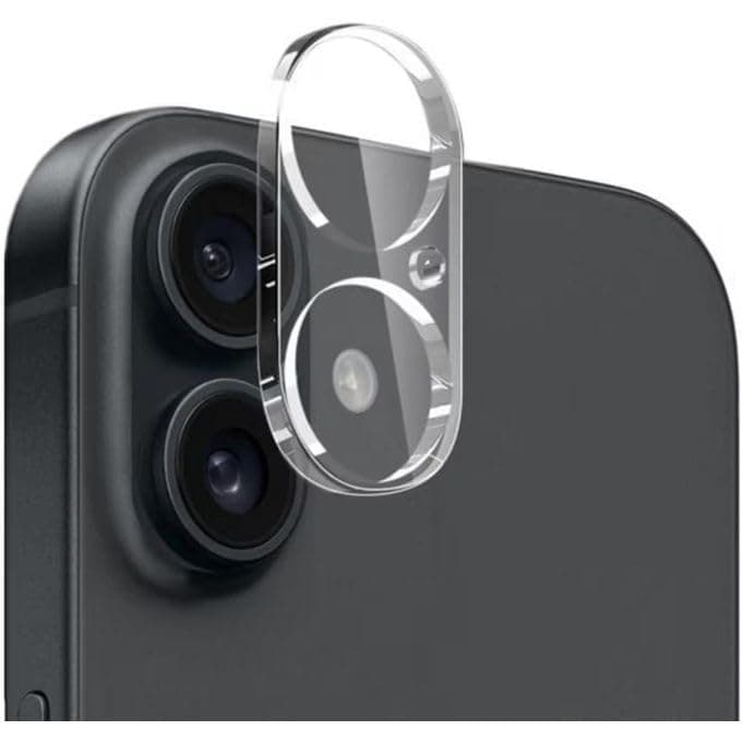 ARROWS Camera Lens Protector for iPhone 16 / iPhone 16 Plus, 9H Tempered Glass, HD Clear Camera Protection, Full Coverage, Anti-Scratch, Easy Installation Screen protector