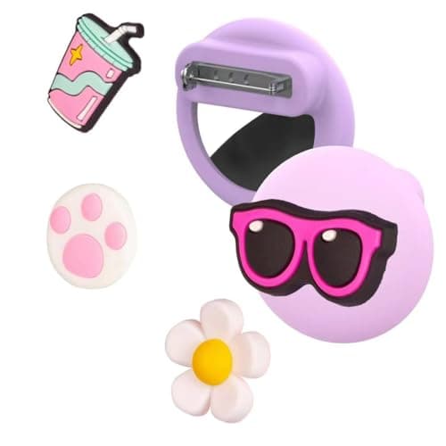 Ecosystem Case Hidden for Airtags, Holder Protective Cover compatible with AirTags, Wearable Tracker Cases for Child, Elderly, Pets Collar, Clothes, Backpacks (Purple Include (4TOYS)) Consumer electronics