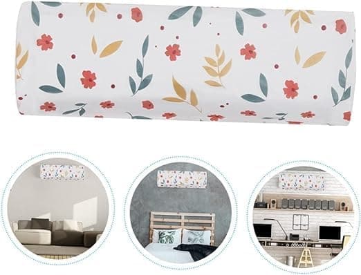 Generic Air Conditioner Cover, Wall Mounted, Indoor Unit, Sunscreen, Waterproof, Polyester, Multicolor, 95x31x21 CM/37X12X5 INCH, 1.5 HP Storage cover