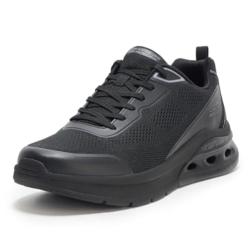 Skechers mens Bobs Glide Step Arc Waves 2.0 - Class Rank Sneaker Shoes