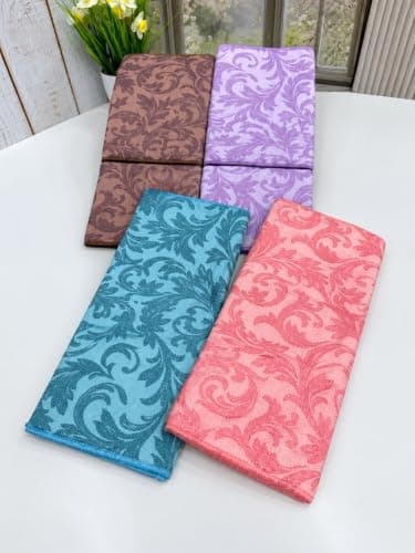 BEDAYA Large Kitchen Towel 15in*51cm High Quality Perfect for All Kitchen Cleaning Tasks Absorbent and Soft Fabric Absorbs Liquids Quickly Without Fatigue Multicolor 1 Count