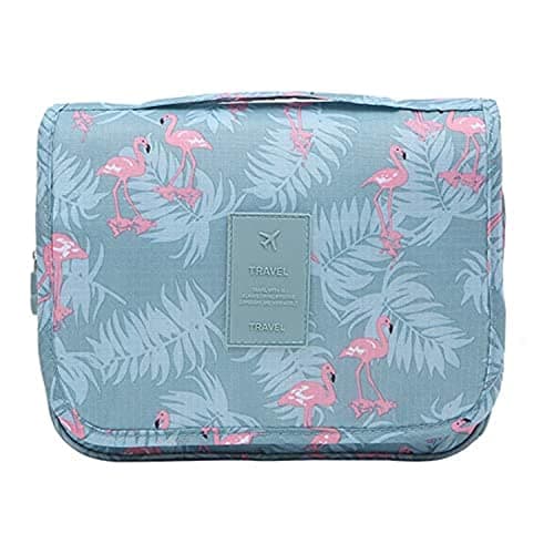 COOLBABY Hanging Toiletry Bag - Large Cosmetic Makeup Travel Organizer for Men & Women with Sturdy Hook Cosmetic case