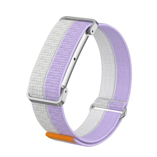 VeveXiao Nylon Loop Strap Compatible With Google Fitbit Air Band, Breathable Sports Strap Sweat Absorption Band with Metal Frame Connector for Men Women-No Tracker