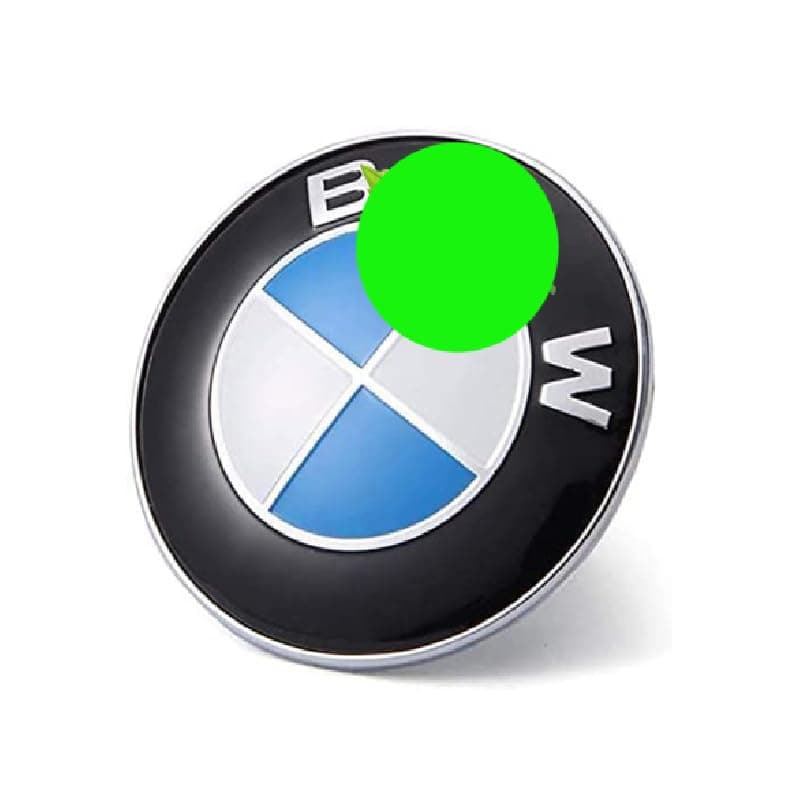 KaberMisr 2020 3D Sticker Car Tag (Rear, Compatible with B /?/ M, Diameter :7.4 cm, 1 Piece, Code:4680) Sticker decal