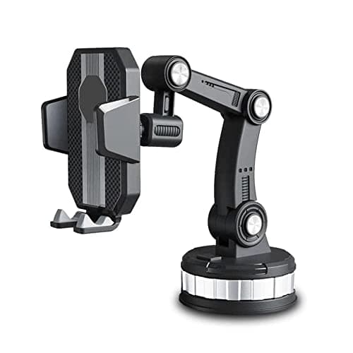 V TOWER Phone Mount for Car Center Console Stack Super Adsorption Phone Holder On-Board Support Clamp Bracket Hands-Free Universal Portable electronic device mount