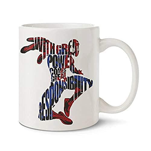 HAZEL Spider Man Mug White-1024 Drinking cup