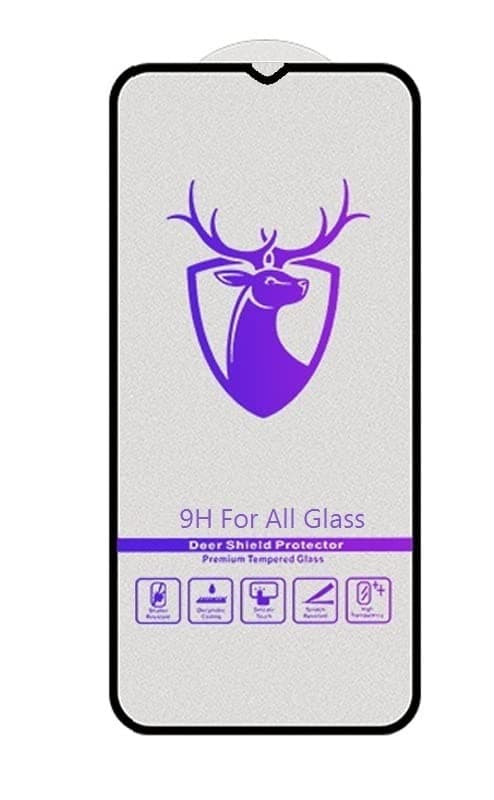 9H Tempered Glass Screen Protector – Deer Shield – Anti-Scratch & Shatterproof Protection Compatible with Oppo F9 / Oppo A5s / Oppo A12 / Realme 2 Pro