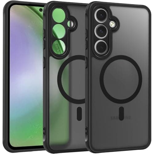Premium Frosted Matte Magnetic Style Protective Case for SAMSUNG GALAXY S24 PLUS Shockproof Slim TPU Cover, Camera Protection, Anti-Fingerprint, Not Support Wireless Charging Cellular phone case