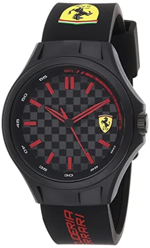 Ferrari sport watch for men analog silicone - 0830643