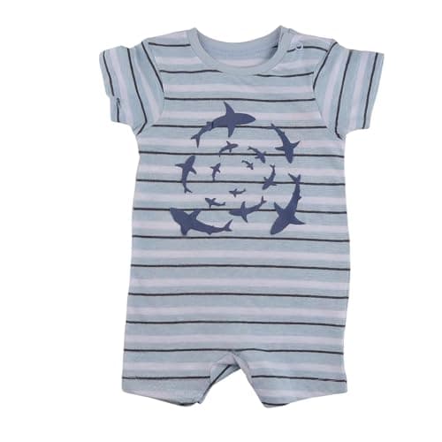 Elsayaad Boys Printed Romper Nightgown Sleepwear