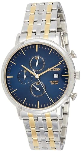 Citizen dress watch for men analog stainless steel - an3614-54l