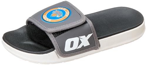 OX boys OX-S-77-Grey-36 Slide Sandal