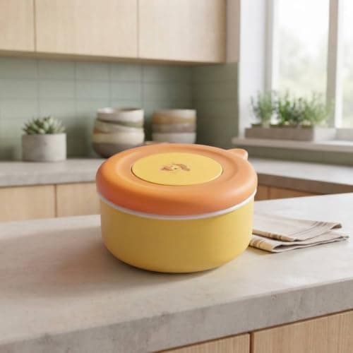 Divided Spice Box with 4 Compartments Spoons and Tight Seasoning Lid