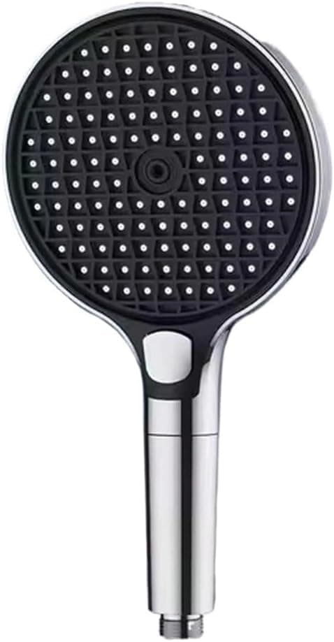 15cm Large Hand Shower Head Strong Pressure Silicone Holes ABS Water Saving | Offers broader water coverage and strong flow with a 6" head and easy to clean silicone holes, convenient for daily use. Showerhead