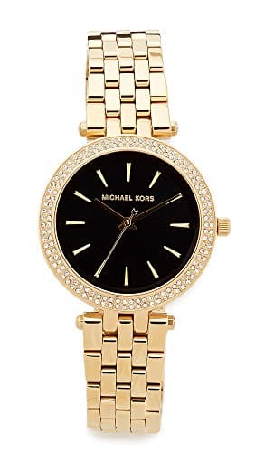 Michael Kors Women's MK3738 Mini Darci Analog Display Quartz Gold Watch