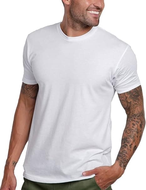 Men's and Women's Basic T-Shirt Half Sleeve - Suitable for everyday wear - Plain T-Shirt - 95% Cotton and 5% Elastic