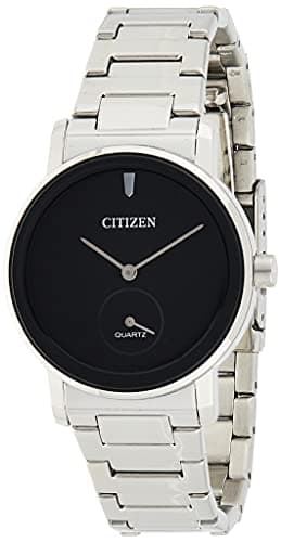 Citizen Watch for Women, Quartz Movement, Analog Display, Silver Silicone Strap-EQ9060-53E