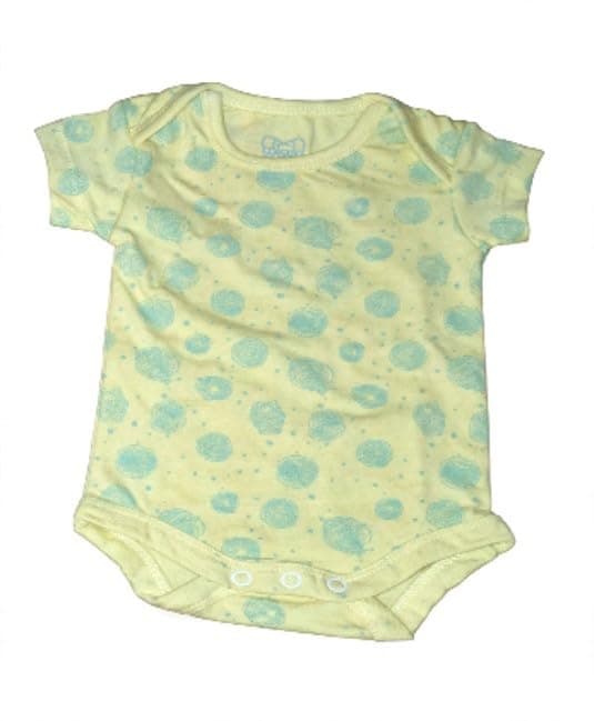 lovely land Baby Boys Body S/S Animals Printted Shapewear Bodysuit (pack of 1) Underwear