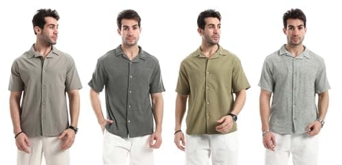 Red Circle Mens Bundle of 4 Alpine Forest Utility Shirt Bundle of 4 Alpine Forest Utility Shirt