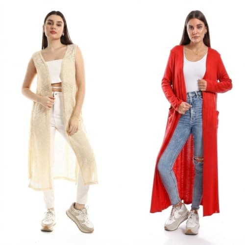 KADY Womens Bundle Of 2 Cardijan Bundle Of 2 Cardijan Outerwear