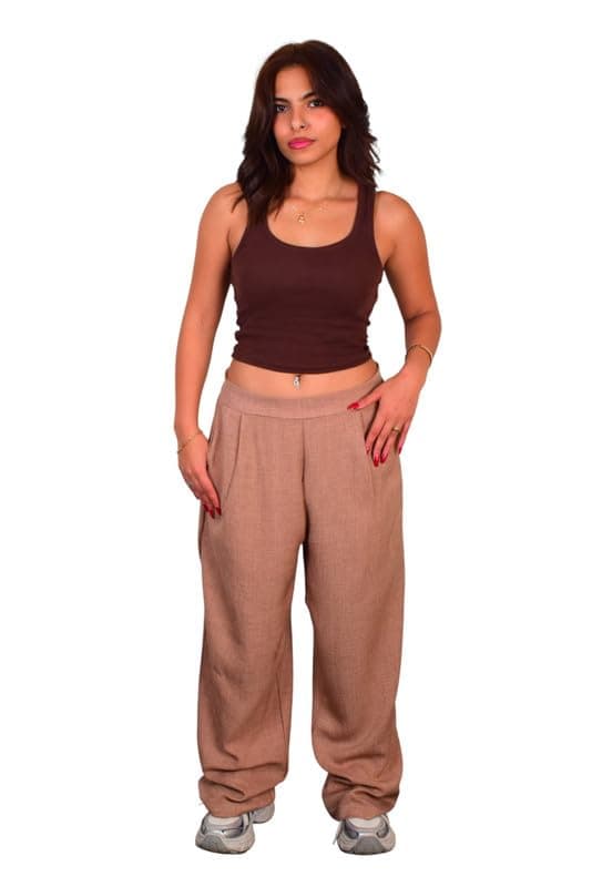 Mosca Women's Wear Linen Pants