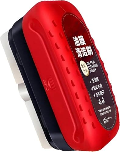 Glass Oil Film Removal Brush for Professional Window Cleaning and Automotive Windshields Effectively Removes Stubborn Dirt and Grime from Surfaces