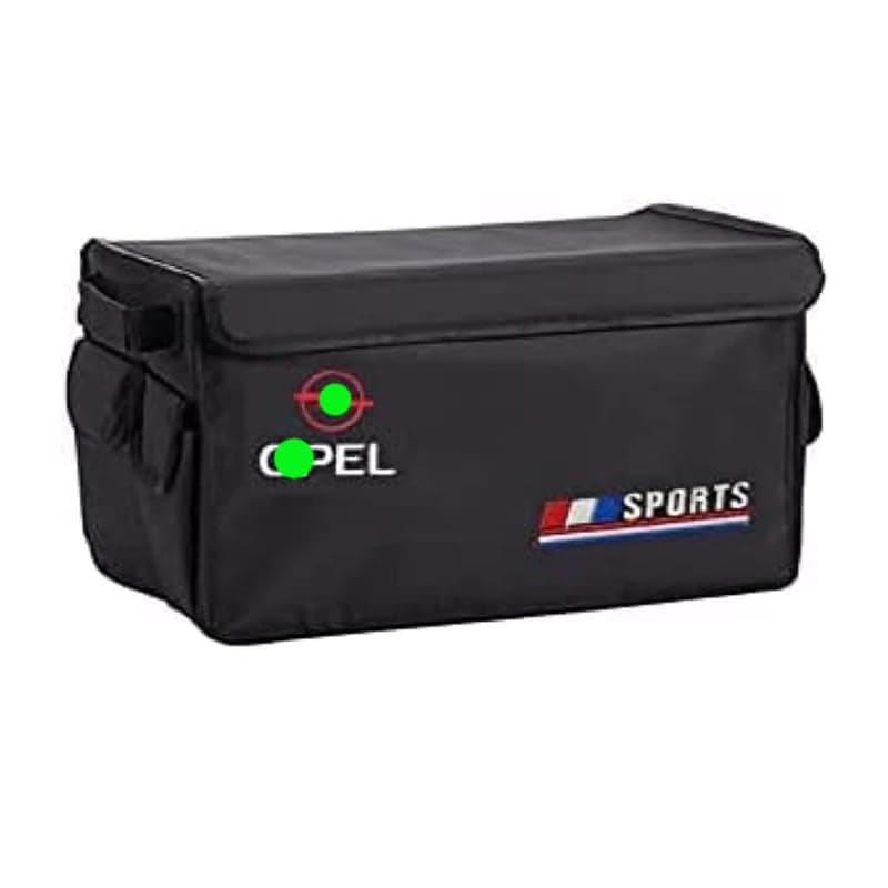 Car Trunk Organizer, Waterproof Foldable Portable Storage Bag with 3 Compartments for Organizing Tools, Belongings, Emergency Gear and More - (Compatible with Aop ???) - by KaberTrade