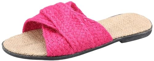 AUUXVA womens 7905 Flat Sandal Slipper
