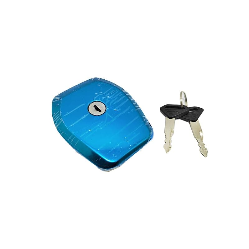 KaberTrade Motorcycle Fuel Tank Cap with Safety Lock and 2 Custom Keys for Opening and Closing (Motorcycle Tank Cover - Code 10558) - KaberTrade Engine component cap