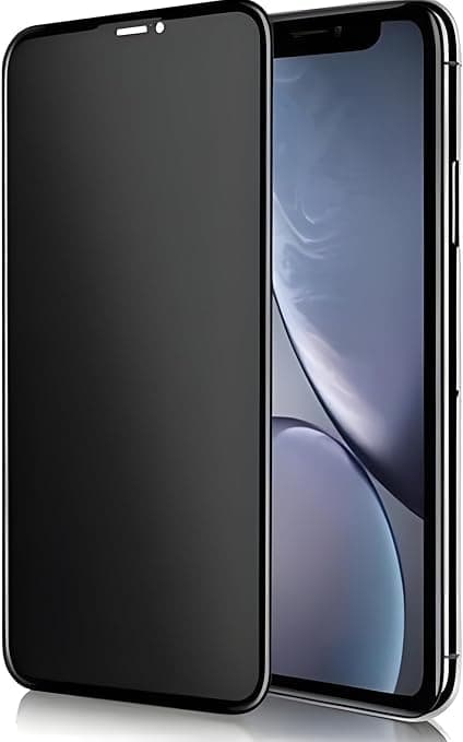 Privacy Screen Protector for iphone 11 Pro Max [Anti-Spy] [Anti-Scratch] Tempered Glass Screen Protector Film [Ultra HD] [Bubble Free] [Easy Installation] [End to End] No Fingerprint Support