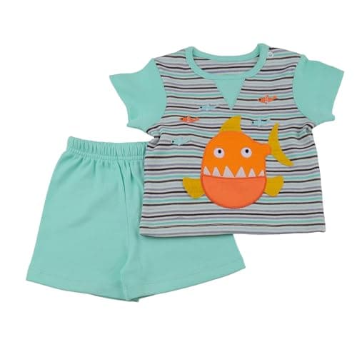 Elsayaad Boys Embroidery Pyjama Nightgown Pajamas