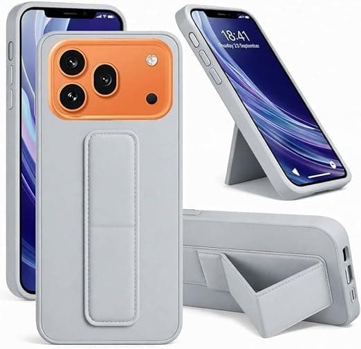 "Advanced Protective Case With Versatile Built in Kickstand (Compatible with Honor 600 Pro) and Premium Shock Absorbing, Precision Engineered Design That Meets All Your Daily Needs." (Gray)