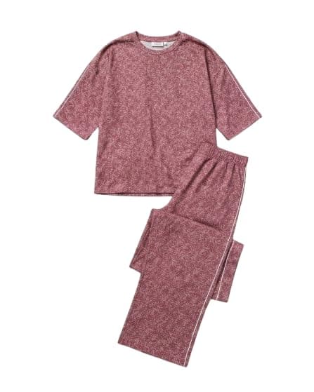 Women's Home Wear Comfortable Pajama | Suitable for Daily Use Indoor, Leisure and Relaxation | Indoor Wear Design 6071 F