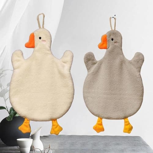 2-Piece Chick Double Towel Set, High Absorption Dual Color Cleaning Cloths