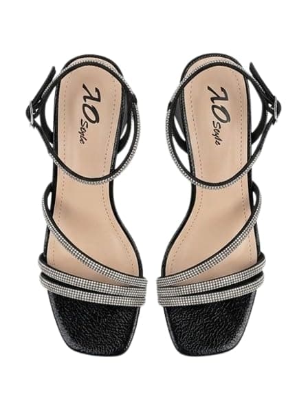 Woman High Heels Shoes Wedding Shoes Ladies 7CM. | Soft Inner Cushioning, Formal & Party Wear, Metallic Finish, Timeless Classic Style, Lightweight & Durable