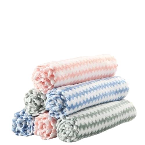 10 Piece Towel Set - Soft Material for Daily Use - Versatile for Bathroom, Kitchen and Home