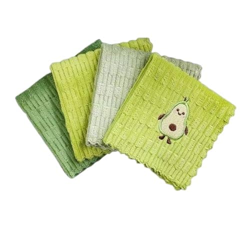 Microfiber Cleaning Towel Set of 3 Super Absorbent | Multipurpose Polishing and Drying Towels | High Quality Material for Home