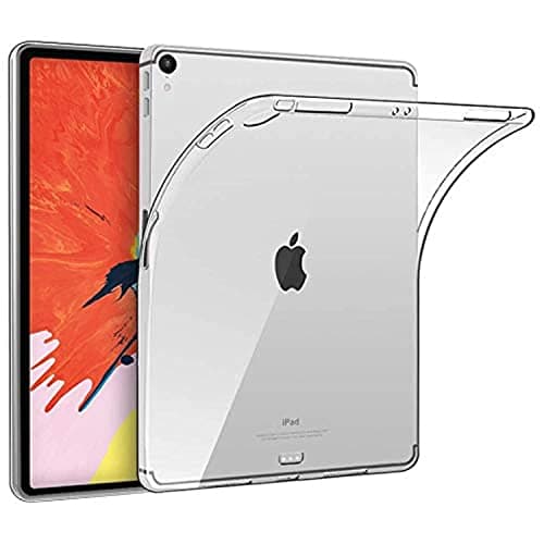 iPad Pro 11 Case Clear Soft TPU Flexible Silicone Slim Light Weight Back Cover for Apple iPad Pro 11 inch 2018 Portable electronic device cover