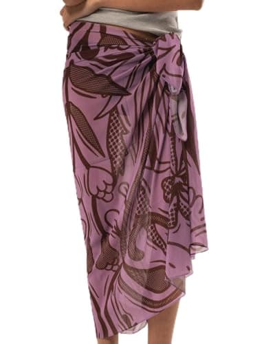 Willows Chiffon Flowy Wrap Skirt