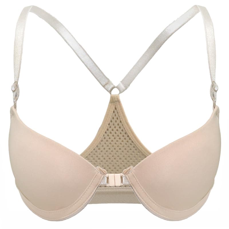 Lasso Womens Sports Back Front Open Bra Cup B Bra (pack of 1)