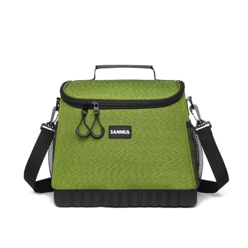 Insulated Lunch Bag 15L, Thermal Cooler Tote with Leak-Resistant Lining for Hot and Cold Food, Reusable Meal Bag for Work, School, Picnic and Travel, BB-518