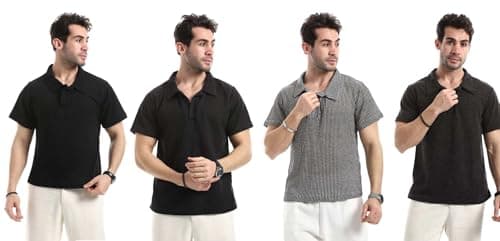 Red Circle Mens Bundle of 4 Ivory Dune Relaxed T-Shirt Bundle of 4 Ivory Dune Relaxed T-Shirt
