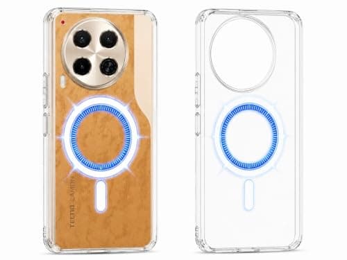 Magnetic Case for Tecno Camon 30 4G Charging Compatible When Supported | Compatible with Magnetic Car Mounts, Card Wallets & Cooling Fans