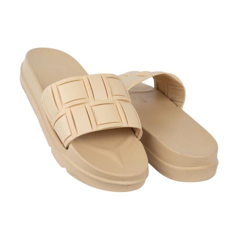 سليبر حريمى مسطح ايفا 1263 بيج 37 Slipper