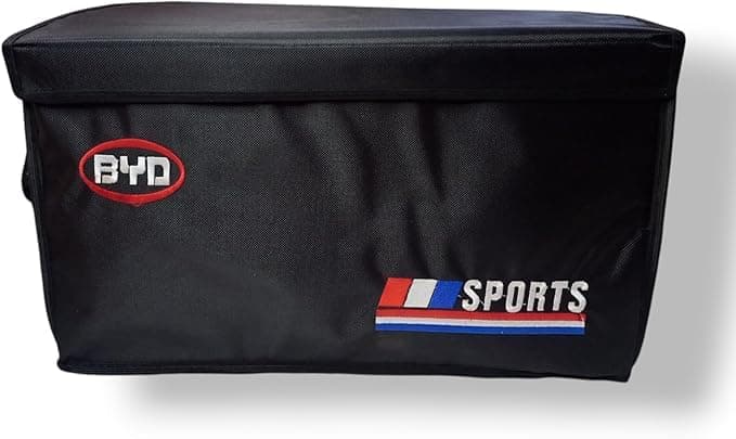 Car Trunk Organizer - Scorpion Foldable Storage Box with Small Pockets B * Y * D Caddy