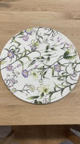 Generic Heat-resistant placemat, 40 cm, Multicolor, .Am